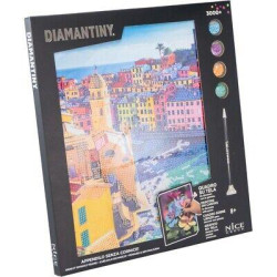 gioco creativo nice diamantiny level up quadro 3d 32x30cm multicolore