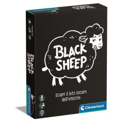 gioco da tavolo clementoni party game black sheep nero [16816]