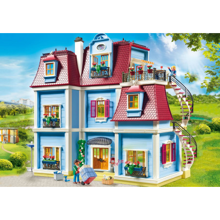 playmobil dollhouse la grande casa tradizionale multicolore 592pz