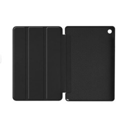 custodia tech-protect smartcase per samsung galaxy tab a9+ nero