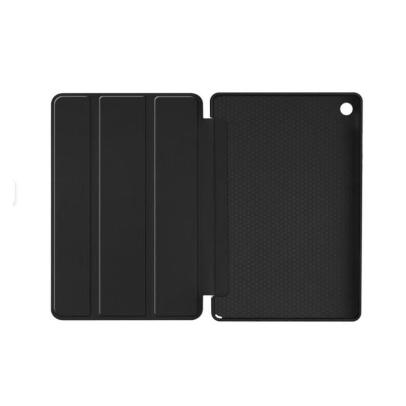 custodia tech-protect smartcase per samsung galaxy tab a9+ nero