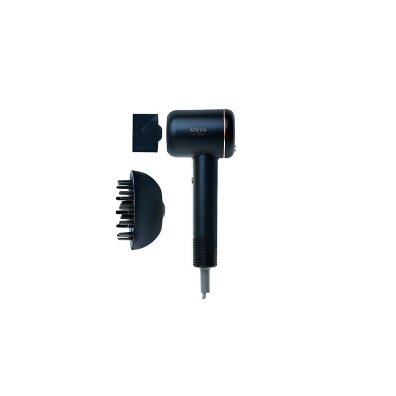 asciugacapelli adler 2270b superspeed 1600w nero [ad 2270b]
