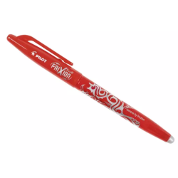 penna pilot frixion ball cancellabile punta media 0.7mm rosso [bl-fr7-r]