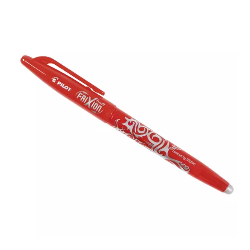 penna pilot frixion ball cancellabile punta media 0.7mm rosso [bl-fr7-r]