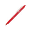 penna pilot frixion clicker cancellabile punta media 0.7mm rosso