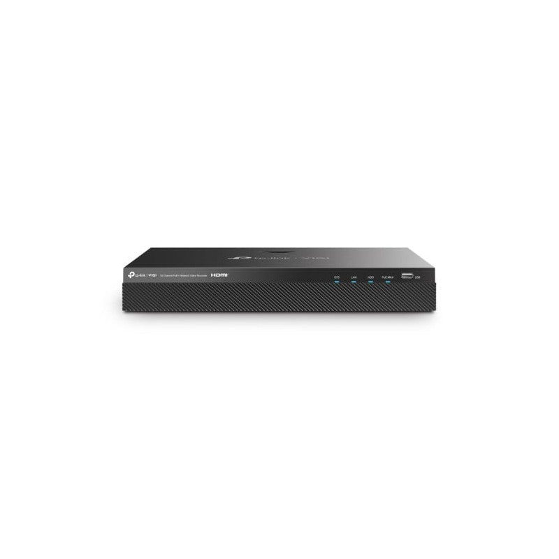 videoregistratore nvr tp-link vigi nvr2016h-16mp poe+ nero