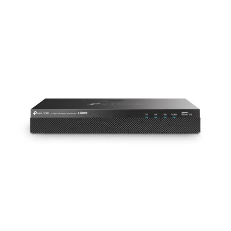videoregistratore nvr tp-link vigi nvr2016h-16mp poe+ nero
