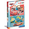 puzzle clementoni cars super color multicolore 2x20pz [wzclet0uc024808]