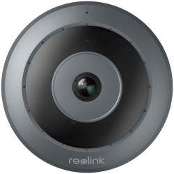 telecamera ip reolink serie p520 fisheye 6.5mp grigio [fisheye series