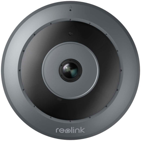 telecamera ip reolink serie p520 fisheye 6.5mp grigio [fisheye series