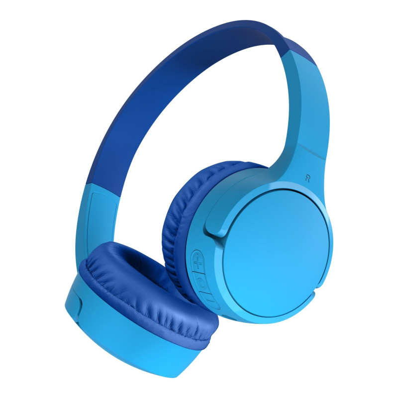 cuffie per bambini belkin soundform mini-on-ear blu [aud002btblv3]