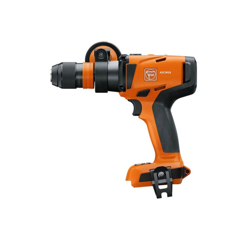 trapano avvitatore fein ascm18-4qmp 18v a batteria arancione/nero
