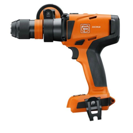 trapano avvitatore fein ascm18-4qmp 18v a batteria arancione/nero