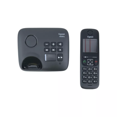 telefono cordless gigaset ae690a antracite nero [s30852-h2830-b133]