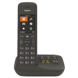 telefono cordless gigaset ae690a trio antracite nero [l36852-h2830-b143]