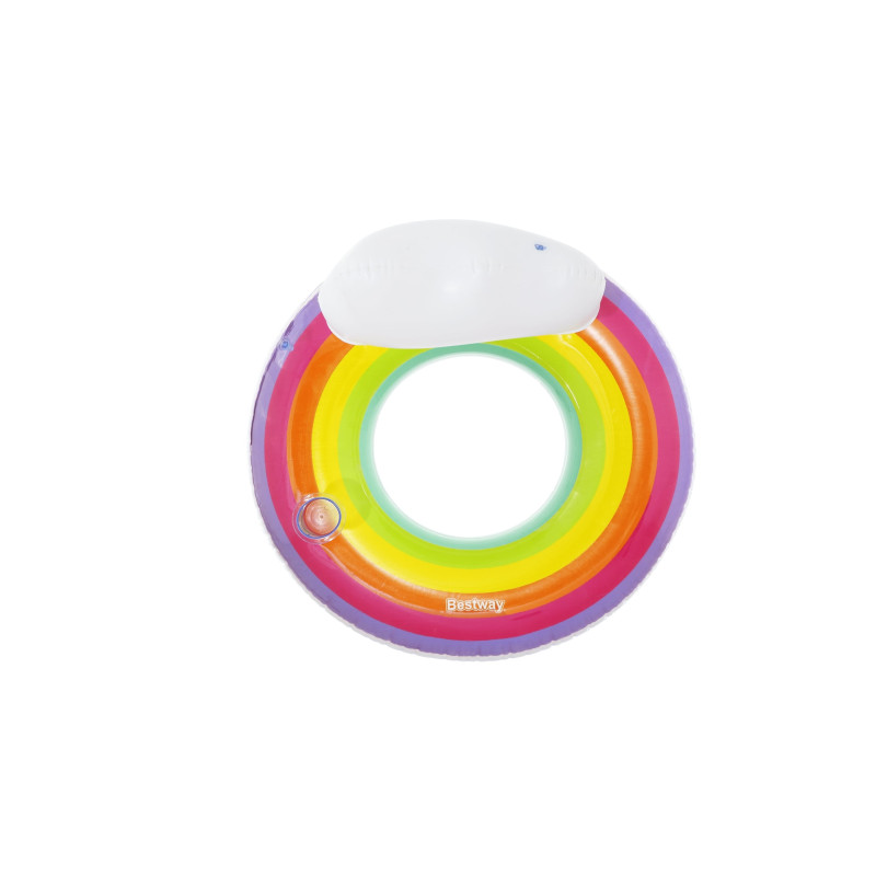 salvagente gonfiabile bestway arcobaleno 107cm multicolore