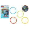 gioco ad aqua globo 42380 anelli ad immersione multicolore 4pz