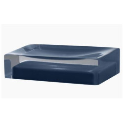 porta sapone gedy ra11 65 rainbow da appoggio 110x30x70mm blu petrolio