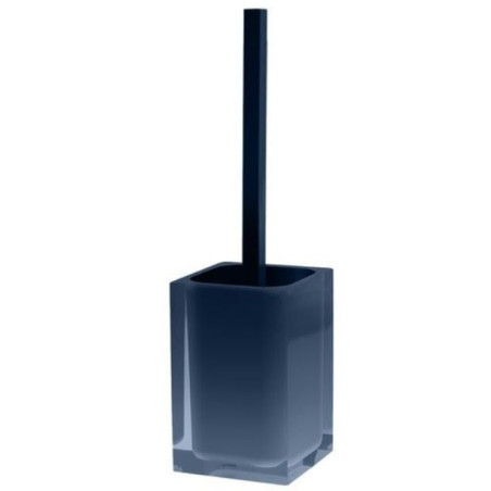 porta scopino wc gedy ra33 65 rainbow 98x98x375mm blu petrolio