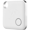smart tag fixed tracker con supporto findmy bluetooth 5.0 bianco/nero