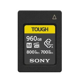 960gb scheda memoria sony cfexpress type a nero [ceam960t]