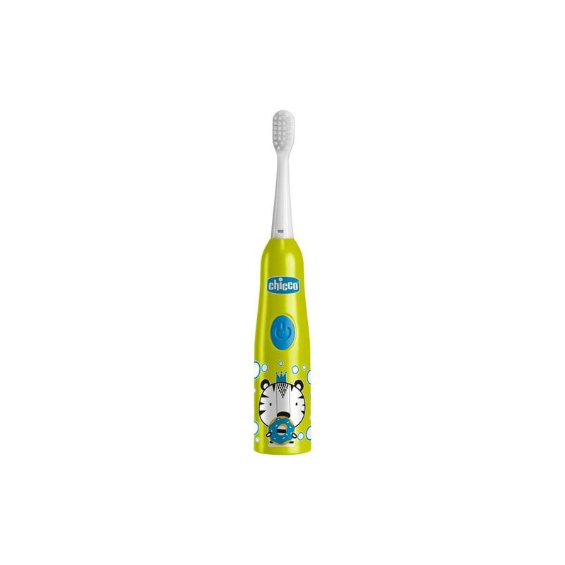 spazzolino chicco elettrico tiger 3 anni+ giallo