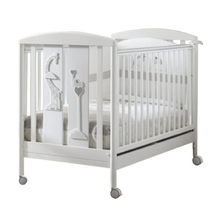 lettino pali 0127savanagr savana in legno grigio/bianco