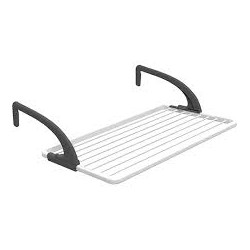 stendibiancheria vileda ghibli 174453 in resina 100x54x26cm bianco/grigio