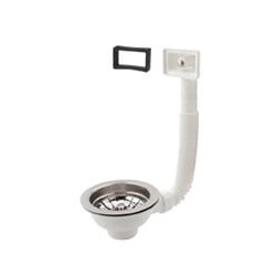 Piletta lavelli scarico troppo pieno lira 1"1/2 [goplast ]