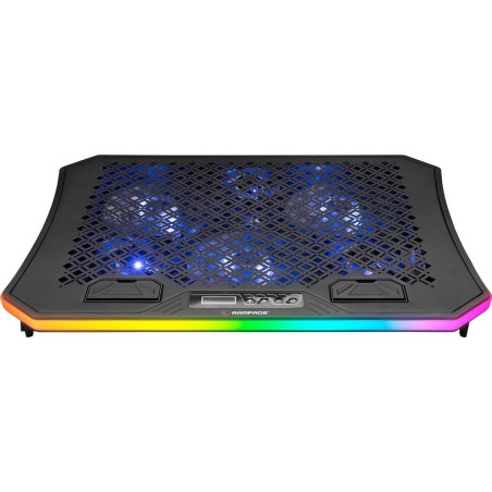 base di raffreddamento notebook rampage metafor nero [ad-rc34]