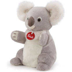 peluche trudi marionetta orsetto koala 28cm grigio [006-29828]