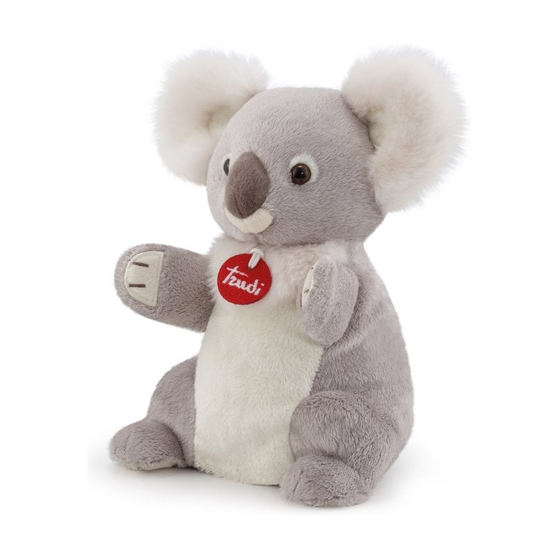 peluche trudi marionetta orsetto koala 28cm grigio [006-29828]