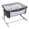 culla chicco next2me twins per gemelli 98x98x62cm grigio