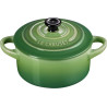 pentola le creuset signature mini cocotte bambu' 10cm 250ml verde