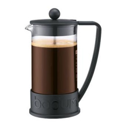 caffettiera bodum press brazil 8 tazze 1l nero/transparente [1763008]