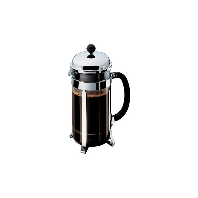 caffettiera bodum press chambord 8 tazze 0.35l nero/transparente