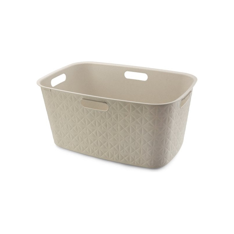 portabiancheria curver softex k258701 in plastica 45l 57x37x27cm