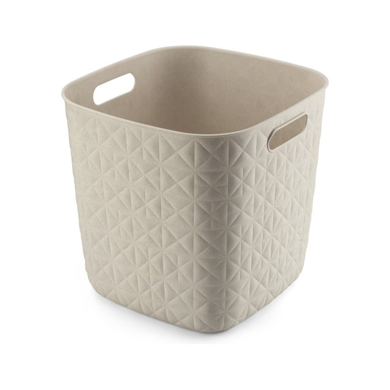 cesto portaoggetti curver softex 19l bianco gesso