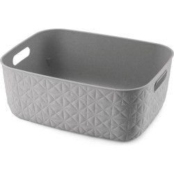 cesto portaoggetti curver softex m 12.5l tortora