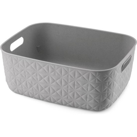 cesto portaoggetti curver softex m 12.5l tortora