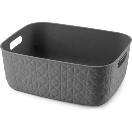 cesto portaoggetti curver softex m 12.5l antracite