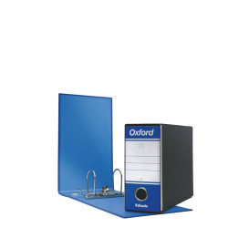 Registratore a leva esselte oxford g81 blu dorso 8cm formato memorandum