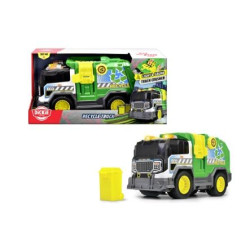 veicolo giocattolo dickie camion della spazzatura suoni/luci 30cm