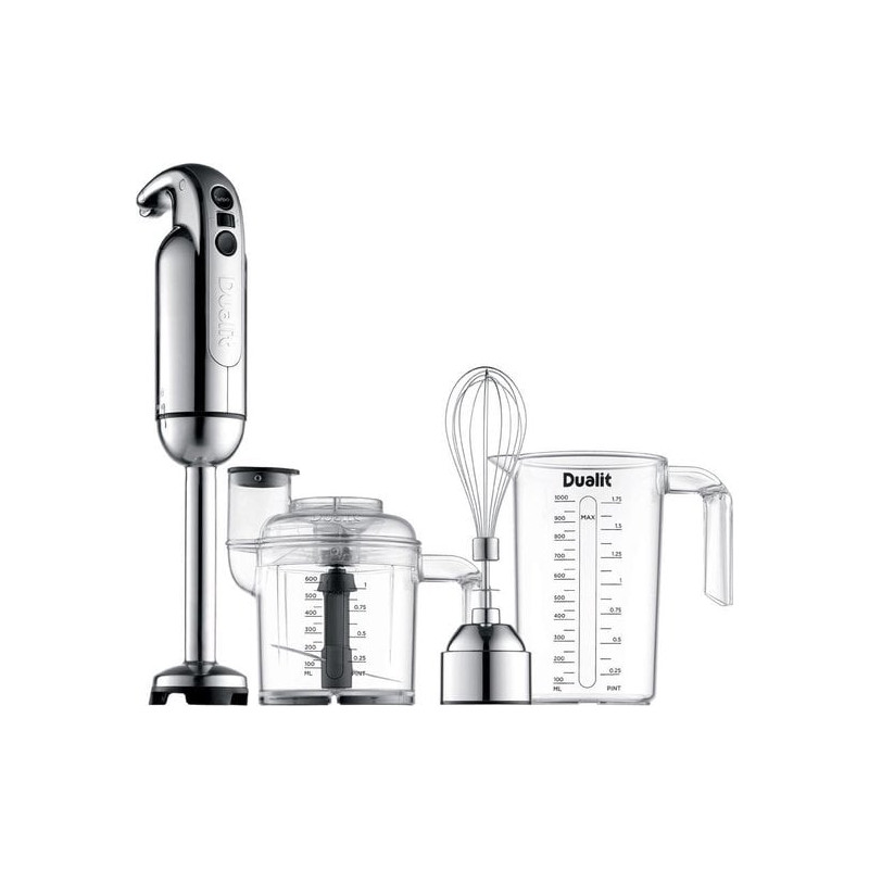 mixer ad immersione dualit 88930 700w acciaio inossidabile/transparente