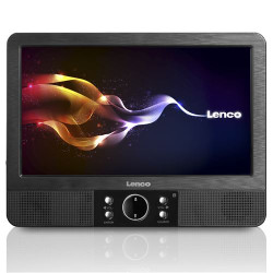 lettori dvd portatili lenco 9''/duo usb/802x480p/15w/240v/60hz