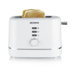 tostapane severin at 4324 con accessorio 2 fette 2850w bianco/argento