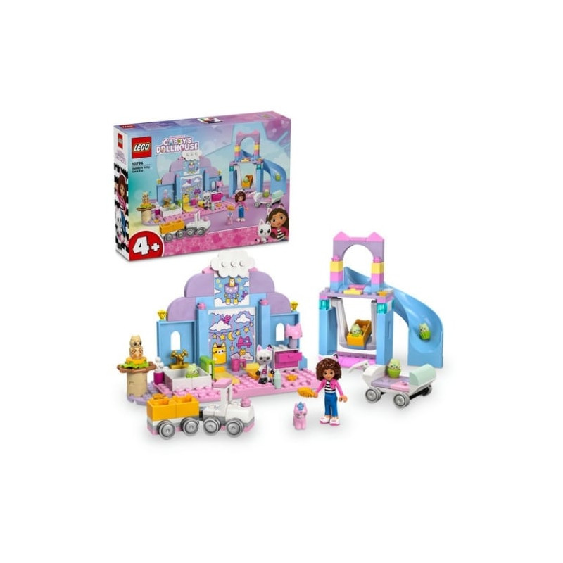 lego 10796 asilo gatto-orecchio di gabby 25.9x18.8x6cm 158pz