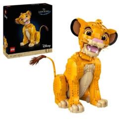 lego disney 43247 giovane simba re leone 1438pz
