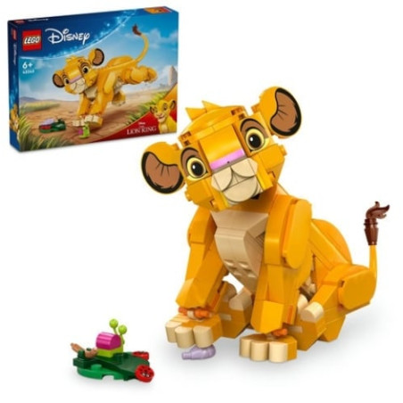 lego disney 43243 simba il cucciolo del re leone 222pz