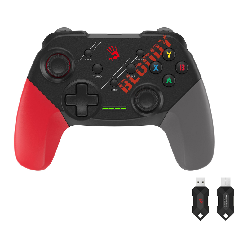 controller a4tech bloody gpw50 wirless per ps3 nero/rosso [a4tjoy47405]